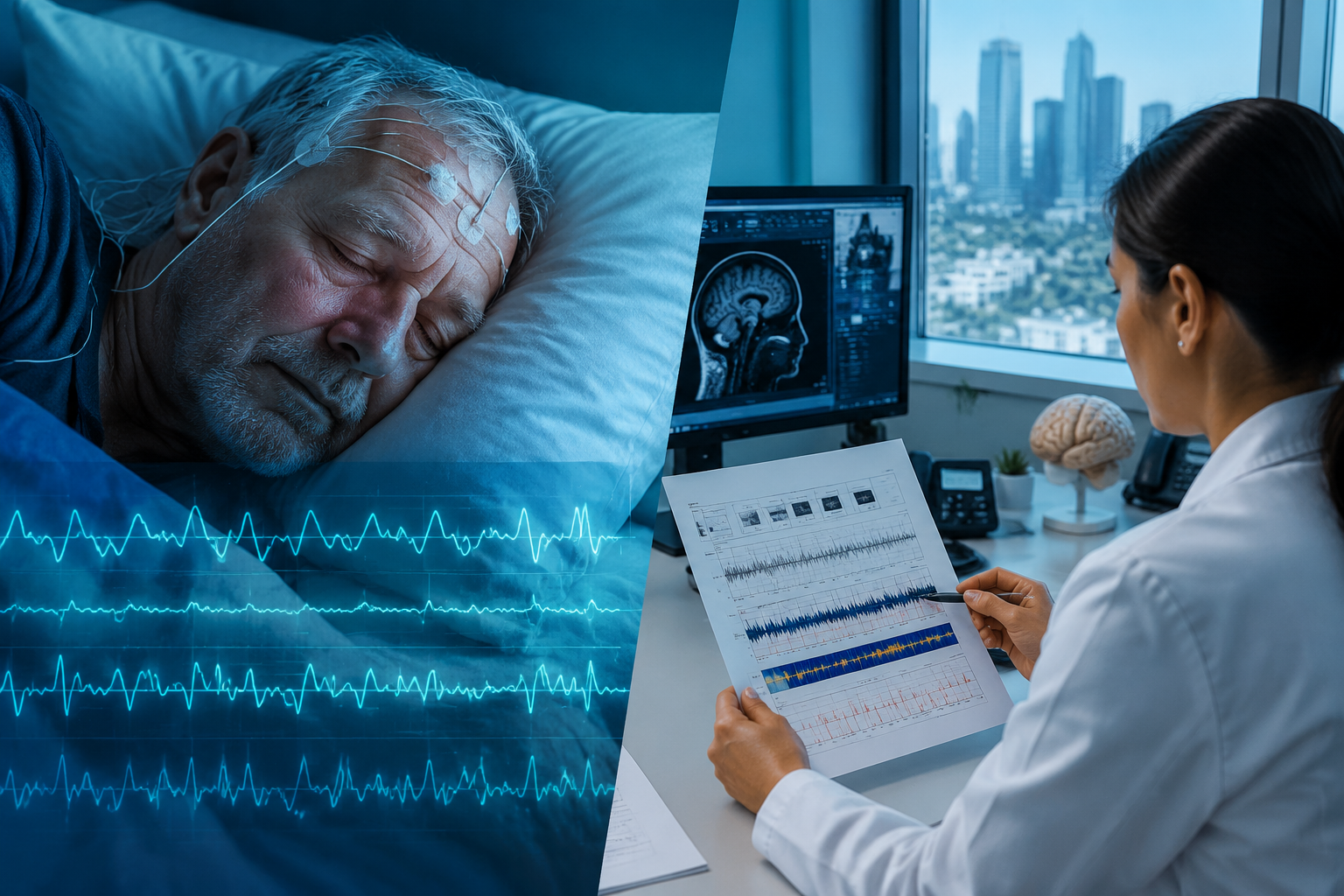 sleep study report