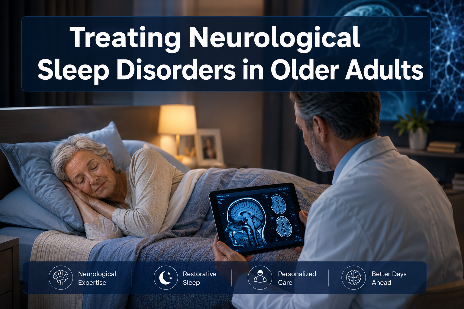 How a Neurologist in Queens, NY Can Help Treat Neurological Sleep Disorders in Older Adults