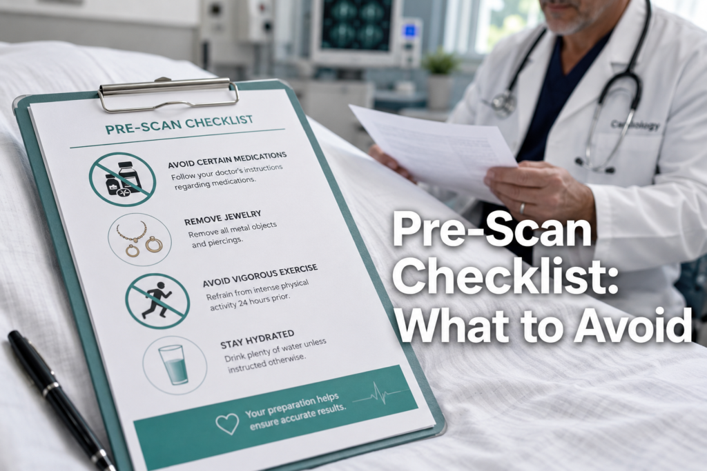 Pre-Scan Checklist