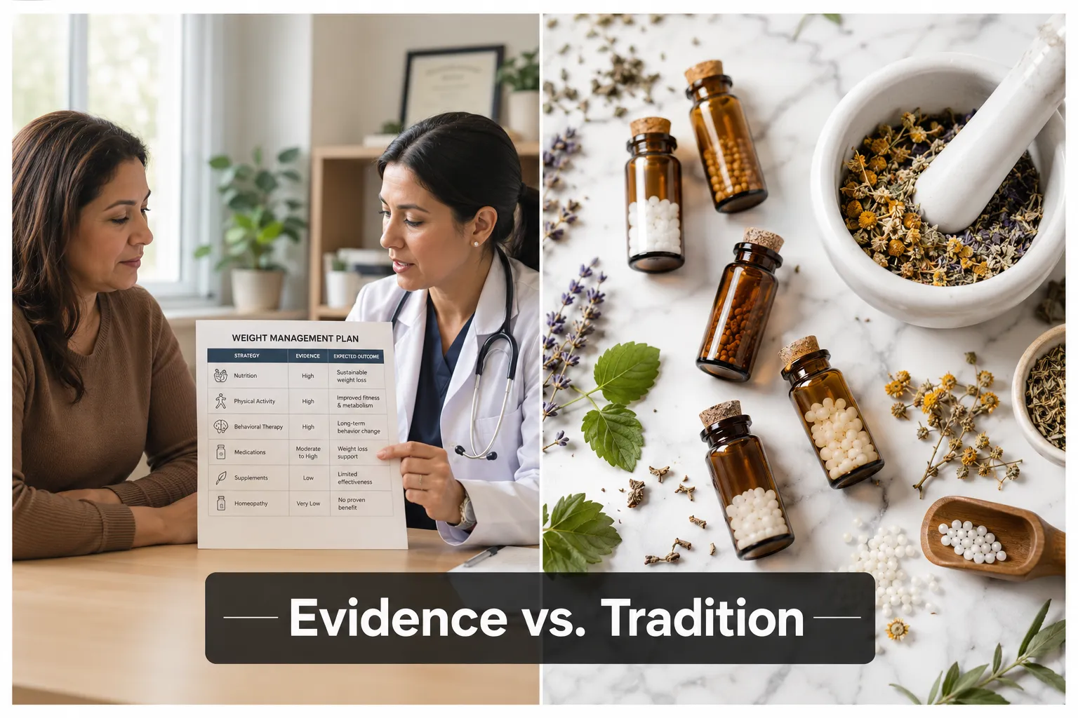 evidence vs Tradition 