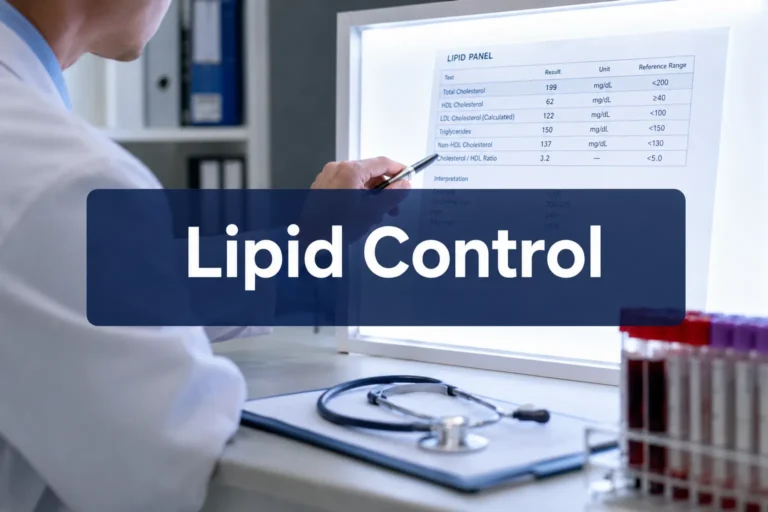 Lipid Control: A Complete Guide to Managing Cholesterol and Protecting Your Heart