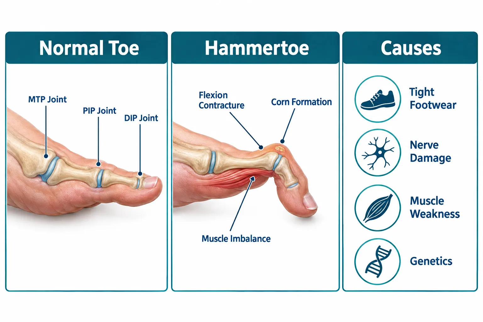 What Are Hammertoes and Why Do They Develop