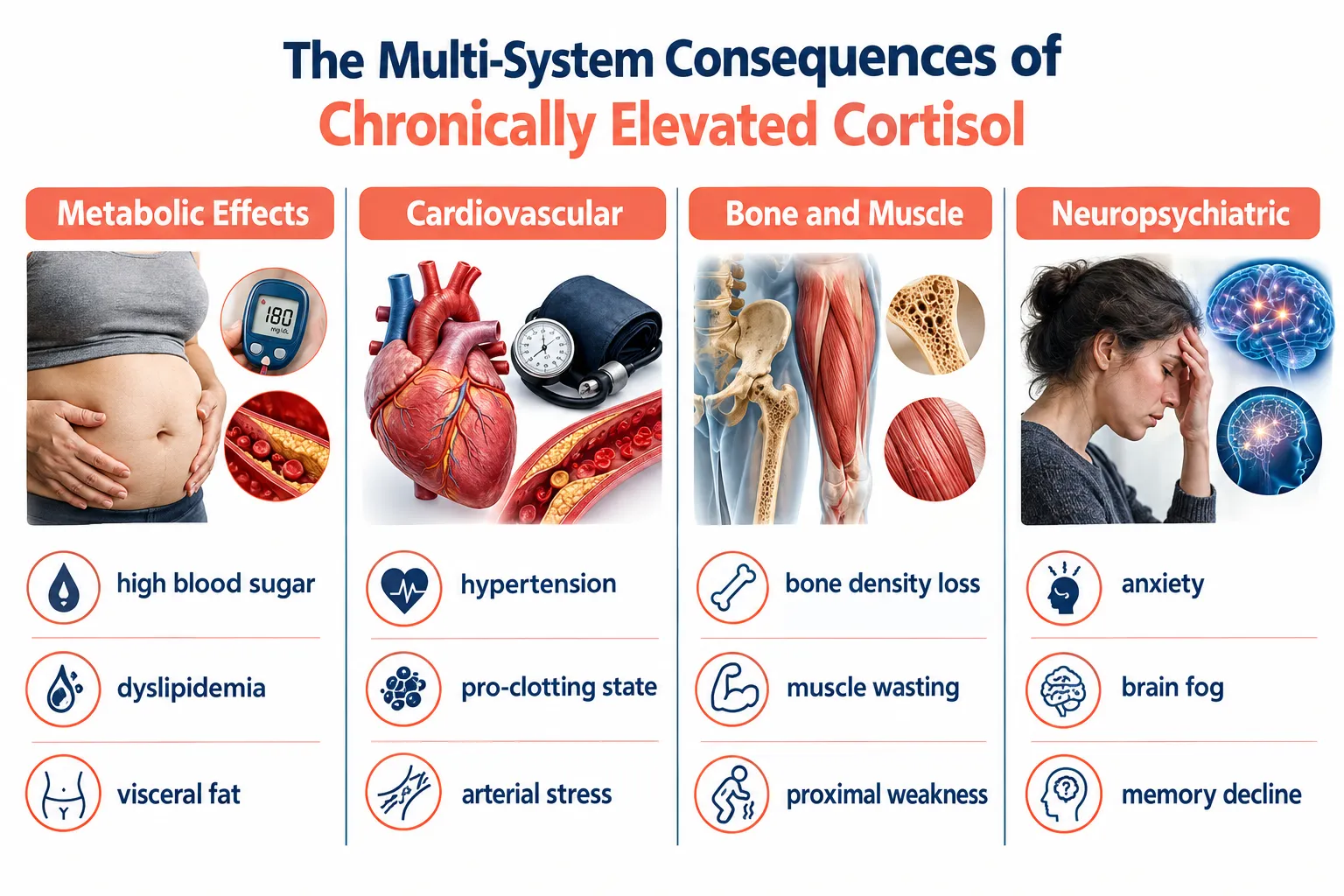 5. High Blood Pressure, Elevated Blood Sugar, and Metabolic Changes