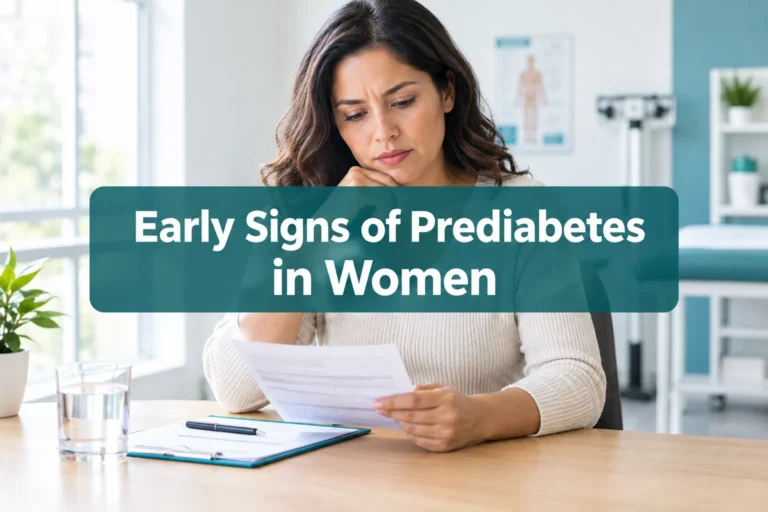 Early Signs of Prediabetes in Women: What Your Body Is Trying to Tell You
