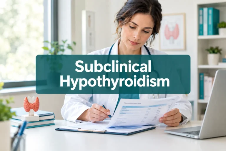 Subclinical Hypothyroidism: Symptoms, Risks, and When It Needs Treatment